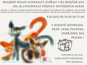 Pozvánka: 26. umiestňovacej výstava opustených mačiek