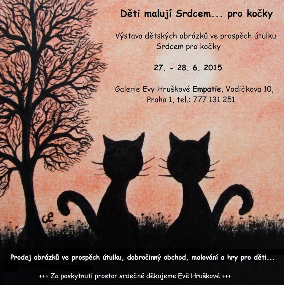 Tip na víkend: výstava detských obrázkov v prospech útulku pre mačky