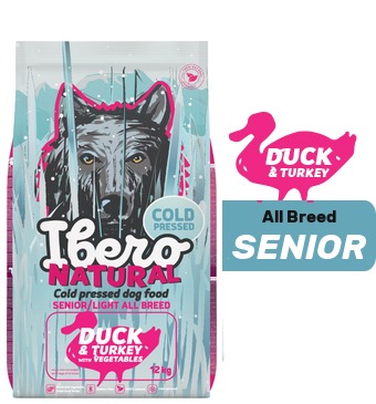 Ibero Cold Press Senior & Light Duck & Turkey