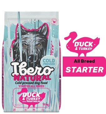 Ibero Cold Press Starter Duck & Turkey