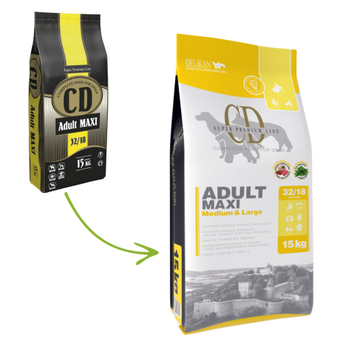 Delikan Dog CD Adult Maxi - 15kg