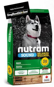 Nutram Sound Dog Adult Lamb S9 - 11,4kg