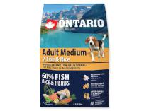ONTARIO dog  ADULT MEDIUM fish