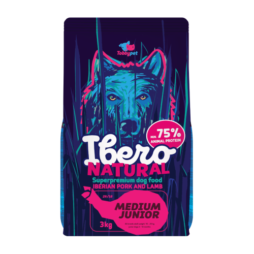 Ibero Natural Dog Medium Junior - 3kg