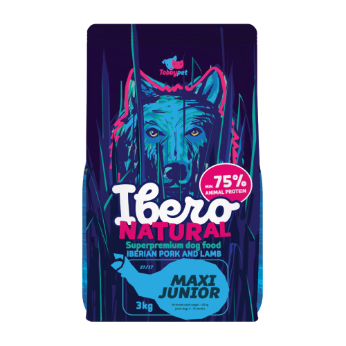 Ibero Natural Dog Maxi Junior - 3kg
