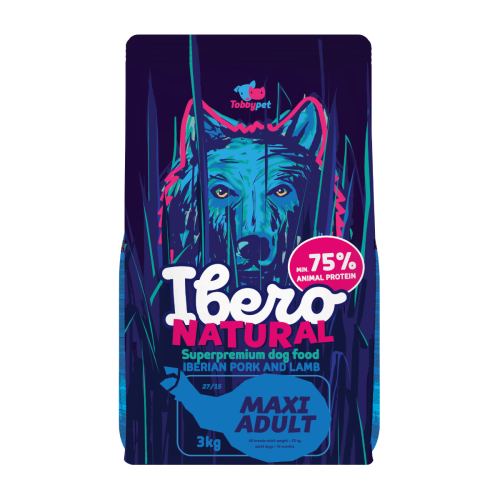 Ibero Natural Dog Maxi Adult - 3kg