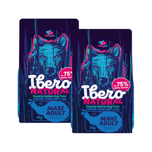Ibero Natural Dog Maxi Adult - 2x3kg
