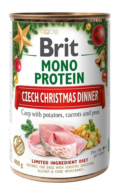 Brit Care konzerva Monoproteín Christmas - 400g