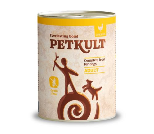 Petkult Konz. Adult Kuracie - 12x800g