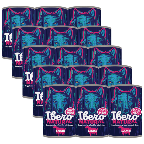 Ibero Natural Dog Adult Lamb - 15x400g