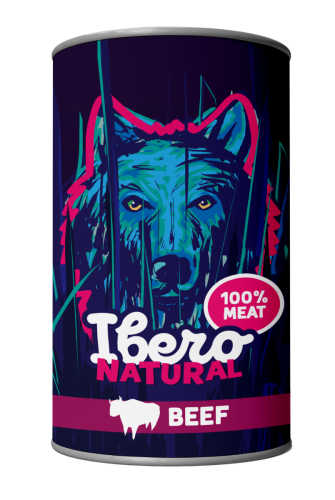 Ibero Natural Dog Adult Beef - 400g
