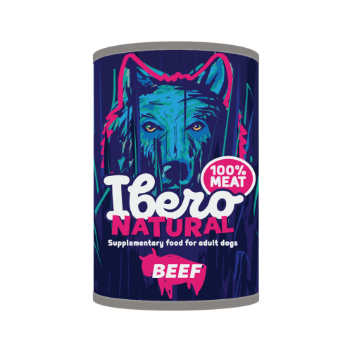 Ibero Natural Konz. Adult Beef - 1200g