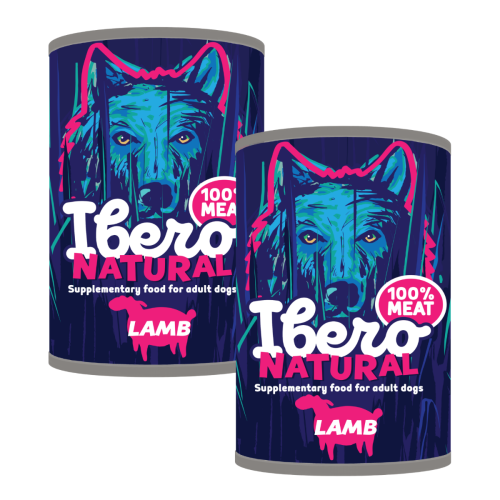 Ibero Natural Konz. Adult Lamb - 2x1200g