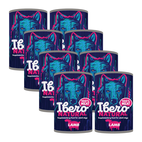 Ibero Natural Konz. Adult Lamb - 8x1200g