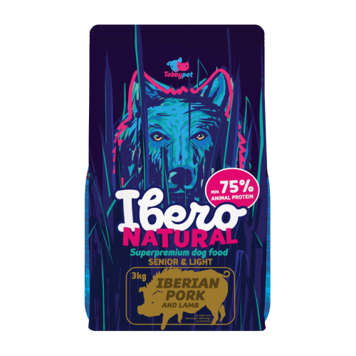 Ibero Natural Dog Senior&Light - 3kg