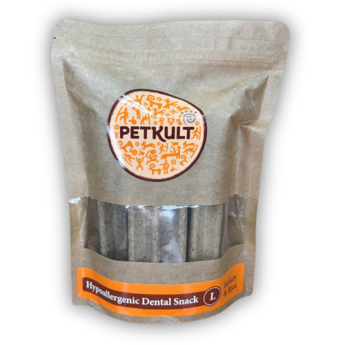 Petkult DENTAL hypoaler. TURKEY/rice - L 7ks