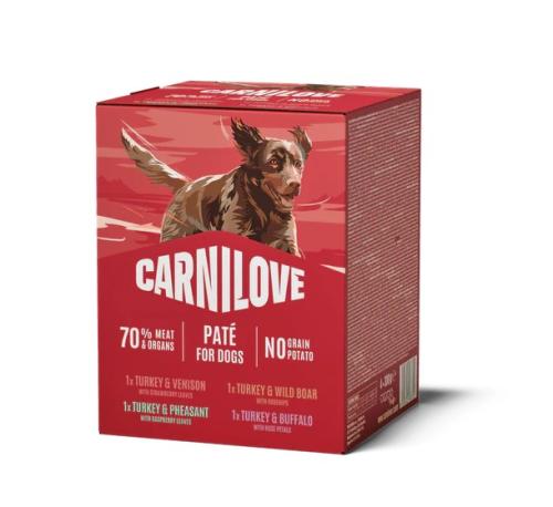 Carnilove Dog Multipack Paté - 4x300g