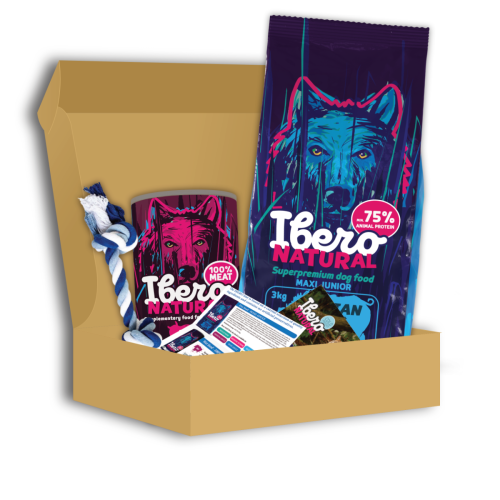 Ibero Štartovací balíček pre šteniatka - Maxi Junior