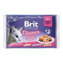 Kapsičky BRIT Premium Cat Dinner Plate in Jelly 4 x 85 g