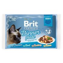 Brit Premium Cat Filletky in Gravy Dinner Plate