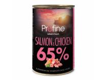 Profine 65% Chicken & Salmon 400g konzerva