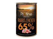 Profine 65% Rabbit & chicken 400g konzerva