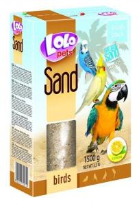 citrónový piesok pre vtáky 1500 g