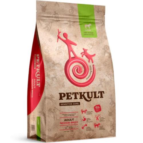 Petkult Dog Medium Adult Lamb/Rice - 12kg
