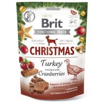 BRIT  paml. CHRISTMAS pro psy TURKEY/cranberries 150g