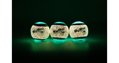 HipHop Tenisové Loptičky Svietiace V Tme - 3ks/5 cm