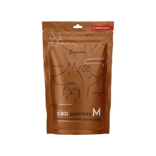 Cure Point CBD Maškrty Immunity 100g - M (10 až 35kg)