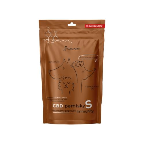 Cure Point CBD Maškrty Immunity 100g - S (do 10kg)