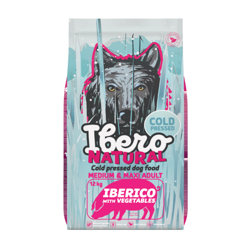 Ibero Cold Press Dog Medium & Large Adult Iberico - 12kg
