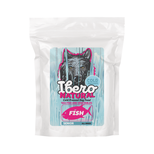 Ibero Cold Press Dog All Breed Senior & Light Fish - 3kg