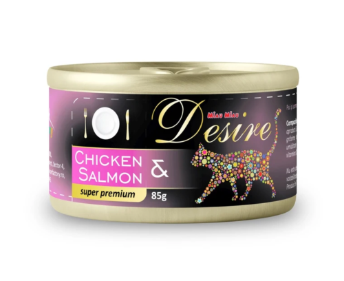 Desire Konz. Adult Chicken/Salmon - 4x85g