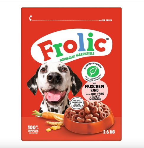 Frolic Hovädzie - 2,6 kg
