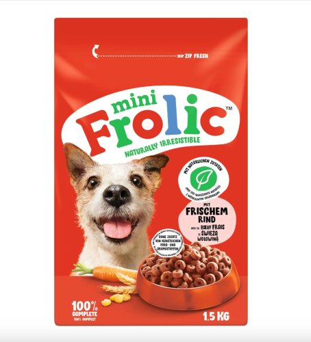 Frolic Mini Hovädzie - 1,5 kg