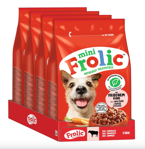 Frolic Mini Hovädzie - 4x1,5kg