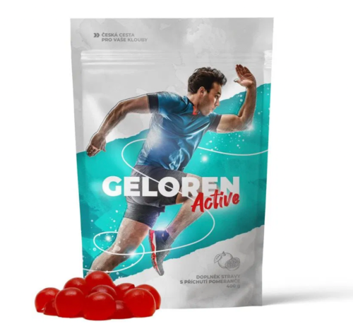 Geloren Active 410g/90tbl - Pomaranč