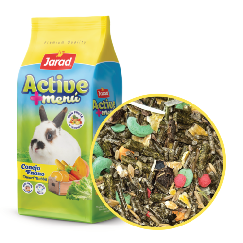 Jarad Active+ Králik Ovocie/Zelenina - 2kg + 1kg GRATIS