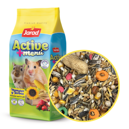 Jarad Active+ Škrečok & Pieskomil - 2kg + 1kg GRATIS