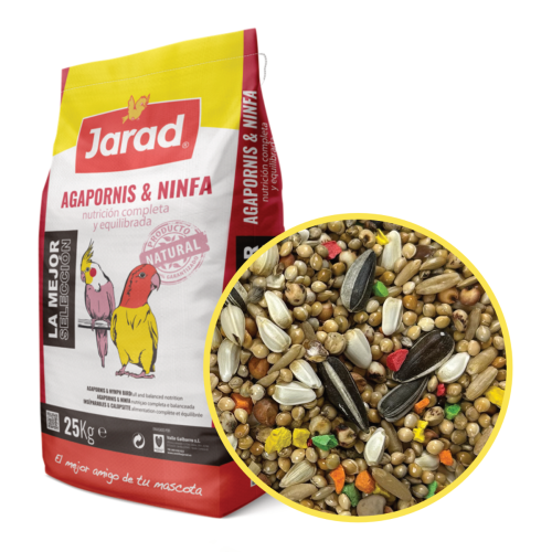 Jarad Selección Stredný Papagáj Classic - 25kg