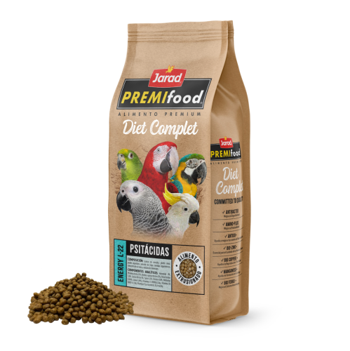 Jarad PREMIfood Papagáj Energy L22 - 700g