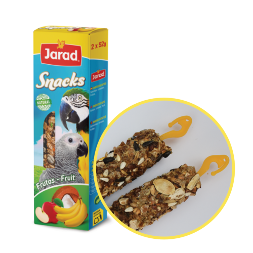 Jarad Tyčinky Veľký Papagáj Ovocie - 2ks