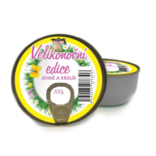 Sokol Falco Konzerva Veľkonočná Edícia Jahňa/Králik - 100g