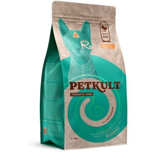 Petkult Cat Exigent Turkey - 2kg