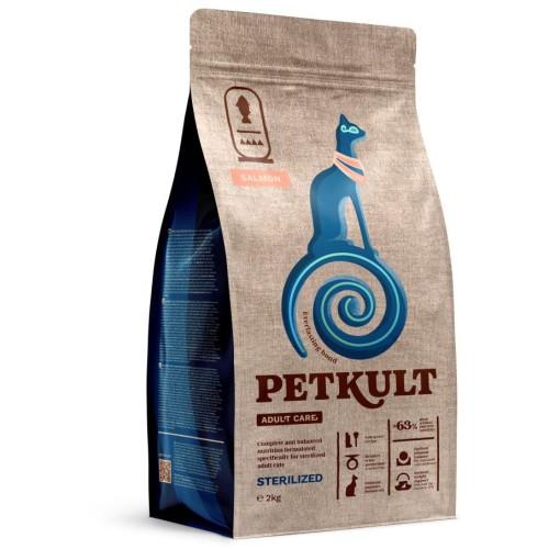 Petkult Cat Sterilised Salmon - 2kg