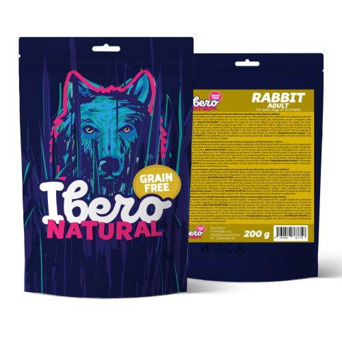 Vzorka - Ibero Natural Grain-free Rabbit Adult - 200g