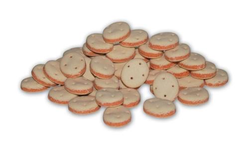 Maškrta Lepená Kolieska - 1kg