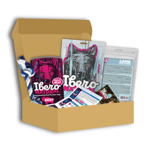 Ibero Cold Pressed Štartovací balíček pre šteňatá - Mini Junior CP
